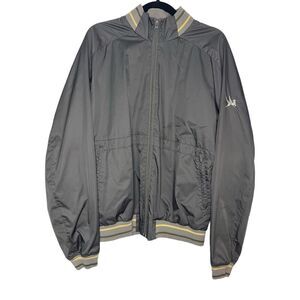 Spiewak & Sons Authentic Gray Lightweight Zip Up Bomber Jacket Men’s XL